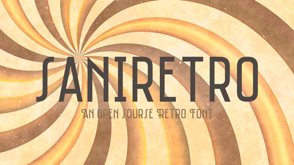Saniretro Font › Fontesk