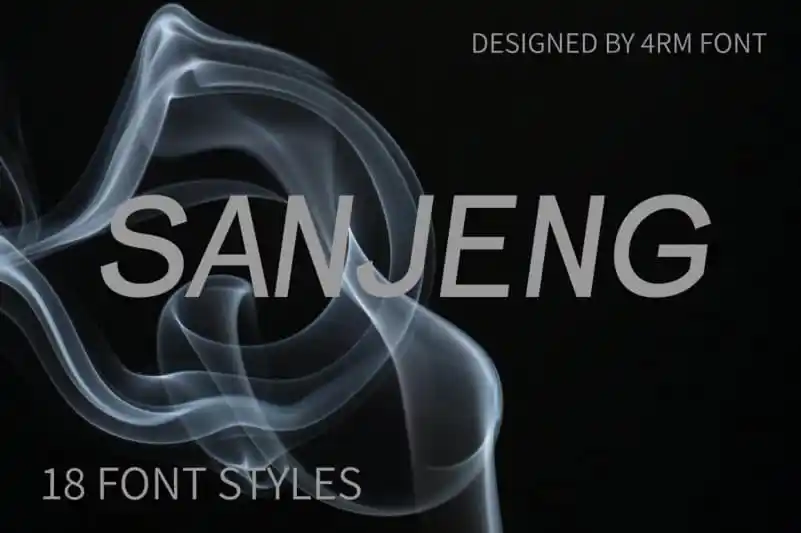 Sanjeng Sans Serif Font