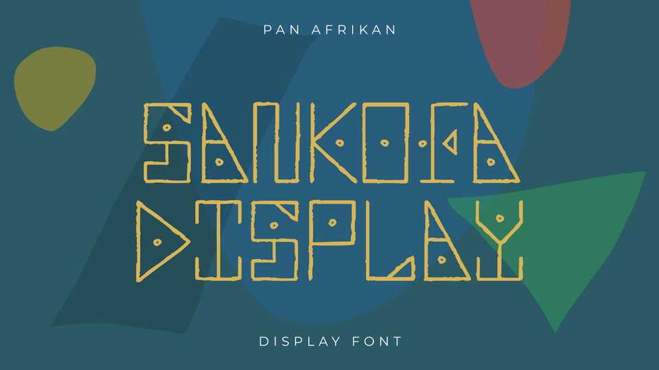 Sankofa Display Font › Fontesk