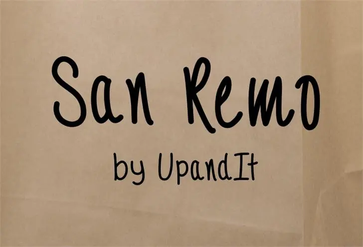 SanRemo Font