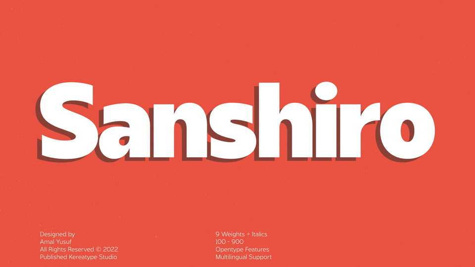 Sanshiro Font › Fontesk