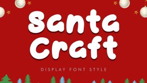 Santa Craft Font › Fontesk