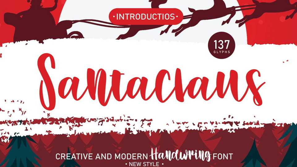 Santaclaus Script Font › Fontesk