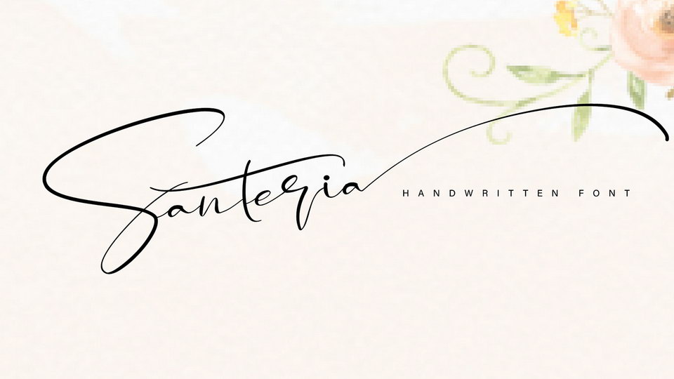 Santeria Signature Script Font › Fontesk