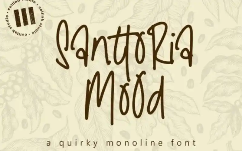 Santtoria Mood Handwritten Font