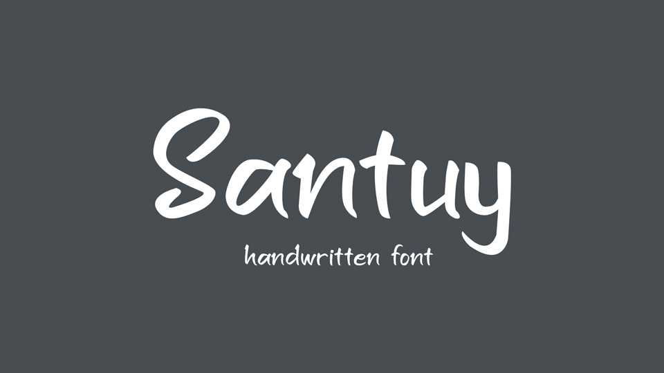 Santuy Font › Fontesk