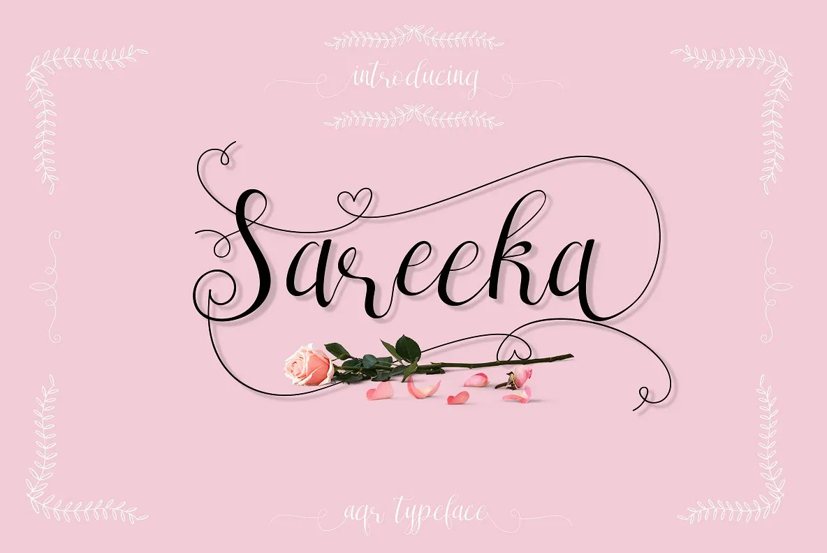 Sareeka Script Font