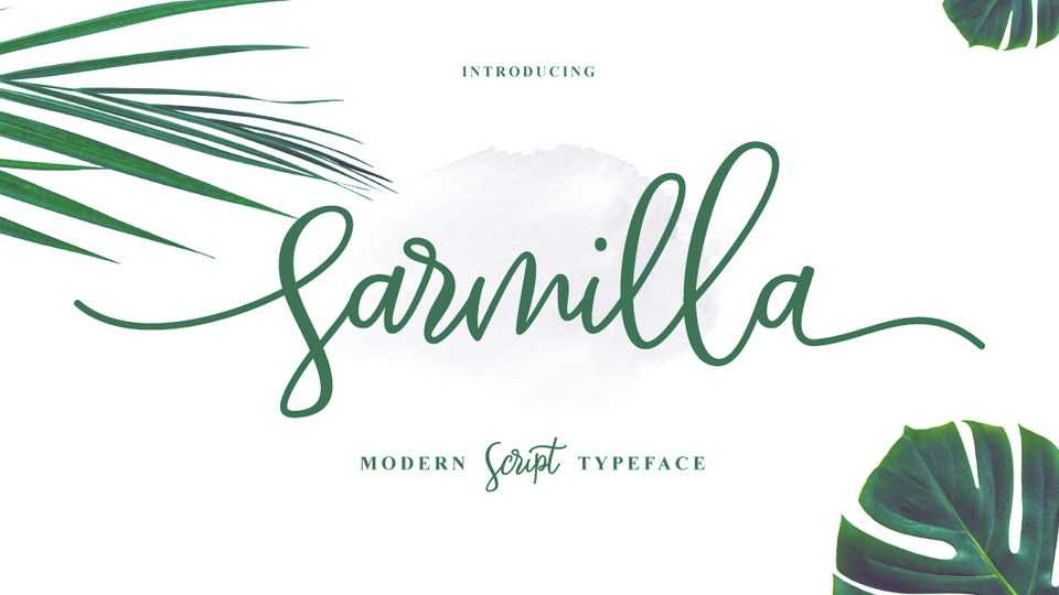 Sarmilla Script Font › Fontesk