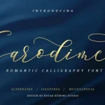 Sarodime Script Font