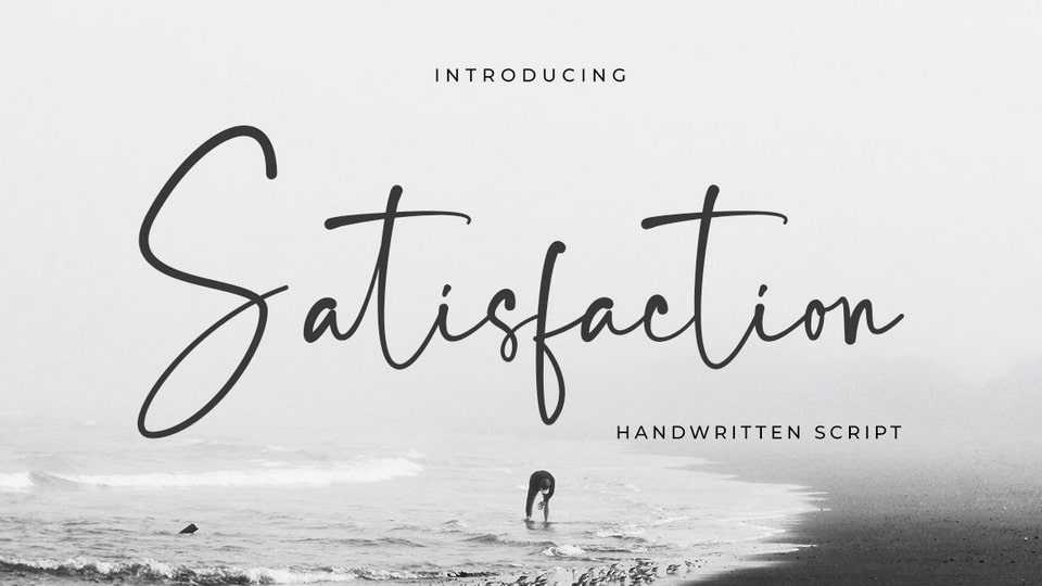 Satisfaction Font › Fontesk