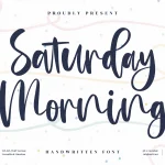 Saturday Morning Font