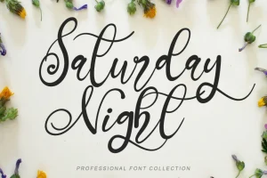 Saturday Night Font