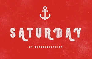 Saturday Typeface