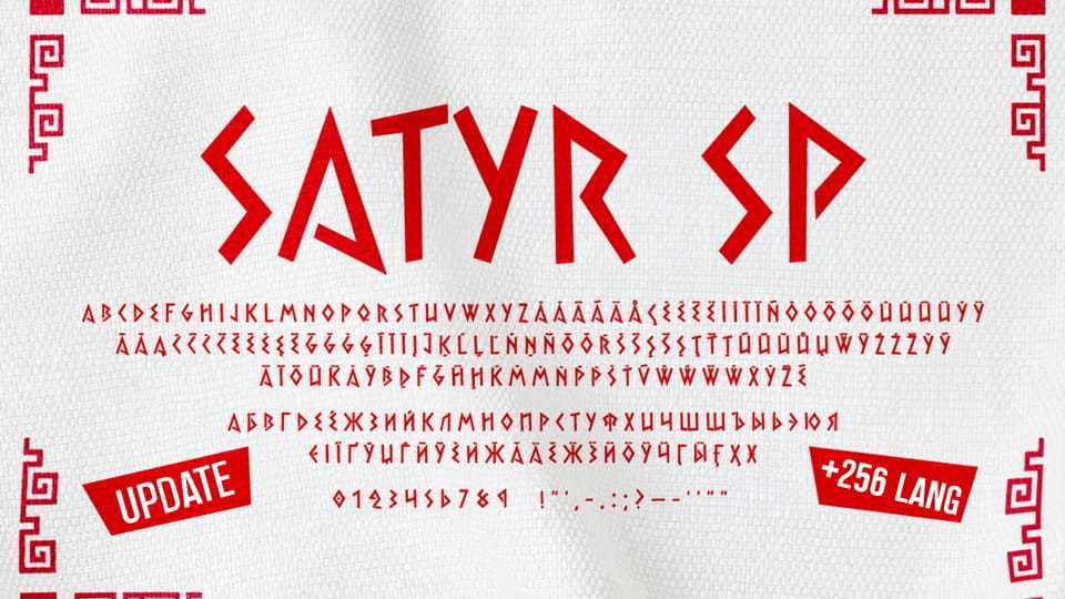 Satyr SP 2 Font › Fontesk