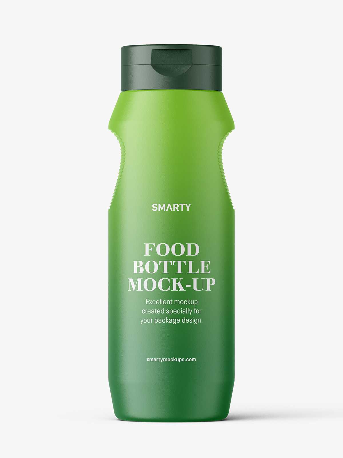 Sauce bottle mockup