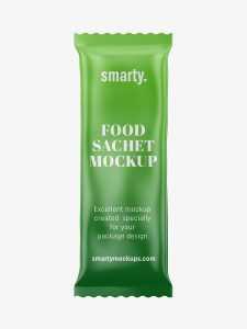 Sauce sachet mockup