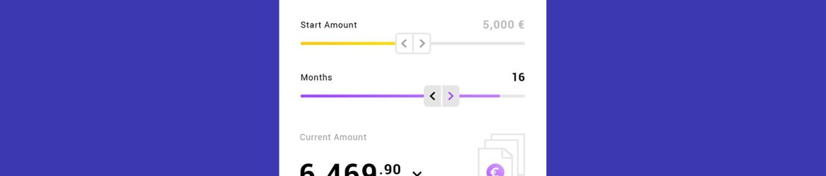 Savings Account App Template (PSD)