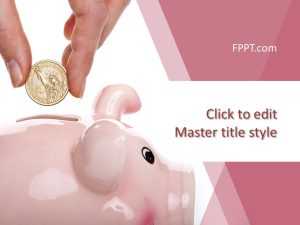 Savings Strategies PowerPoint Template