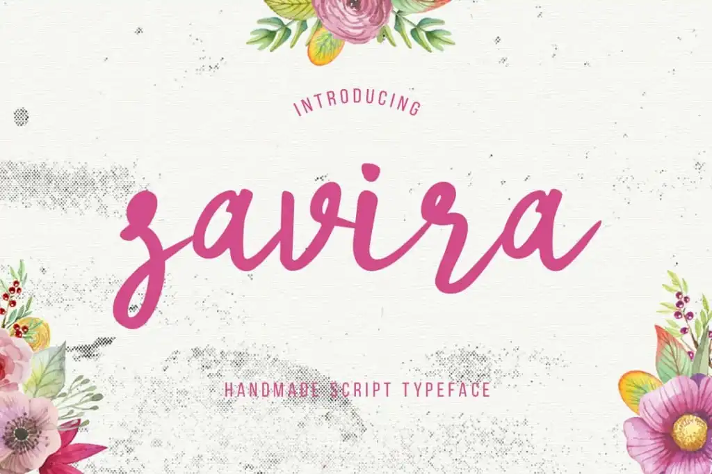 Savira Script Font