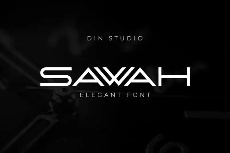 Sawah Display Font