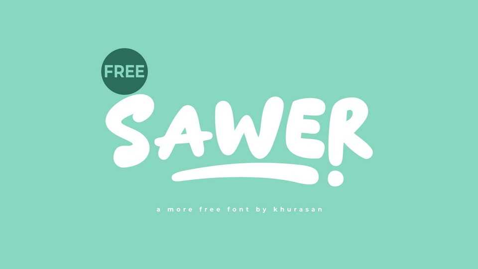 Sawer Font › Fontesk