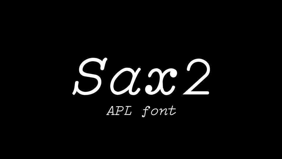 Sax2 Font › Fontesk