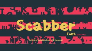 Scabber Font › Fontesk
