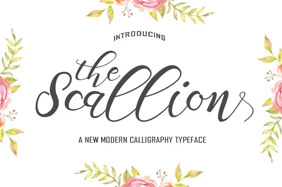 Scallion Script Font