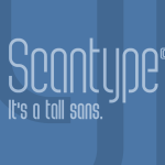 Scantype Font