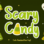 Scary Candy Script Font