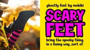 Scary Feet Font › Fontesk
