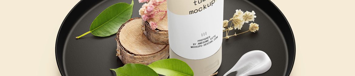 Scene creator / Cosmetic tube mockup Scene creator / Cosmetic tube mockup