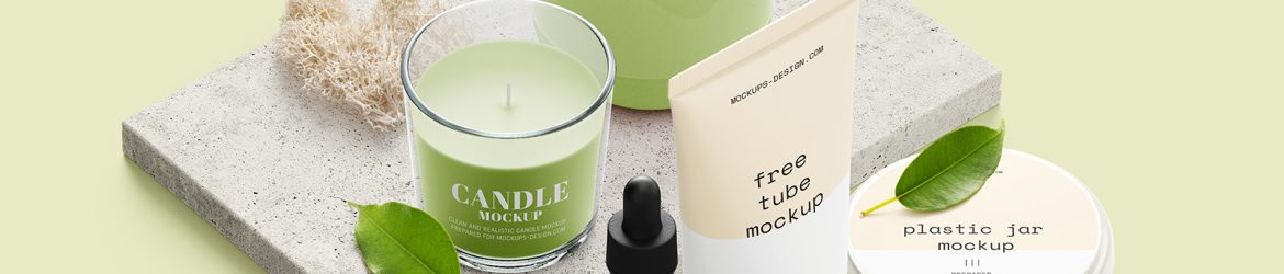 Scene creator / Cosmetics mockup