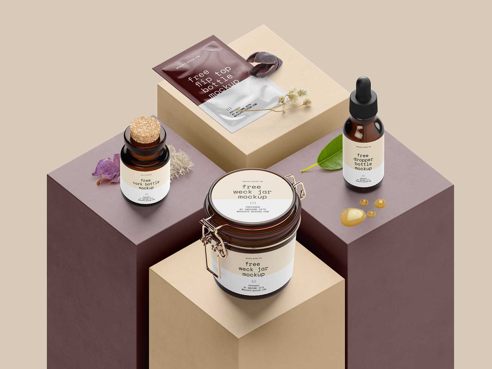 Scene creator / Podium with packaging