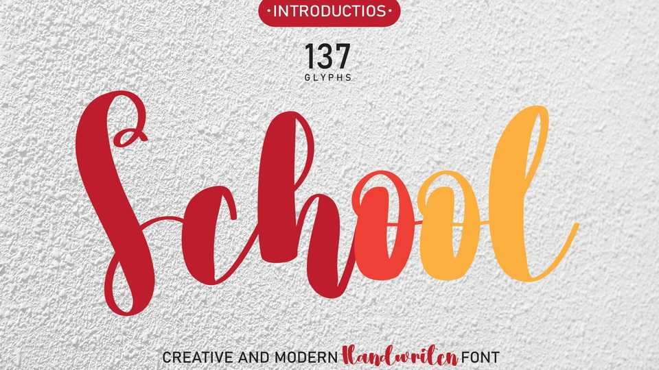 School Script Font › Fontesk