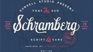 Schramberg Font Duo › Fontesk