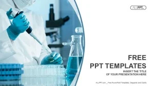 Scientific researcher in medical PowerPoint Templates