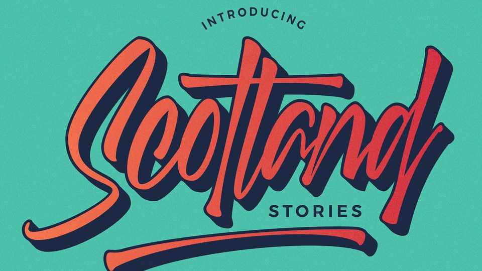 Scotland Stories Font › Fontesk