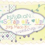 ScrapItUp font