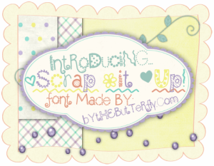 ScrapItUp font