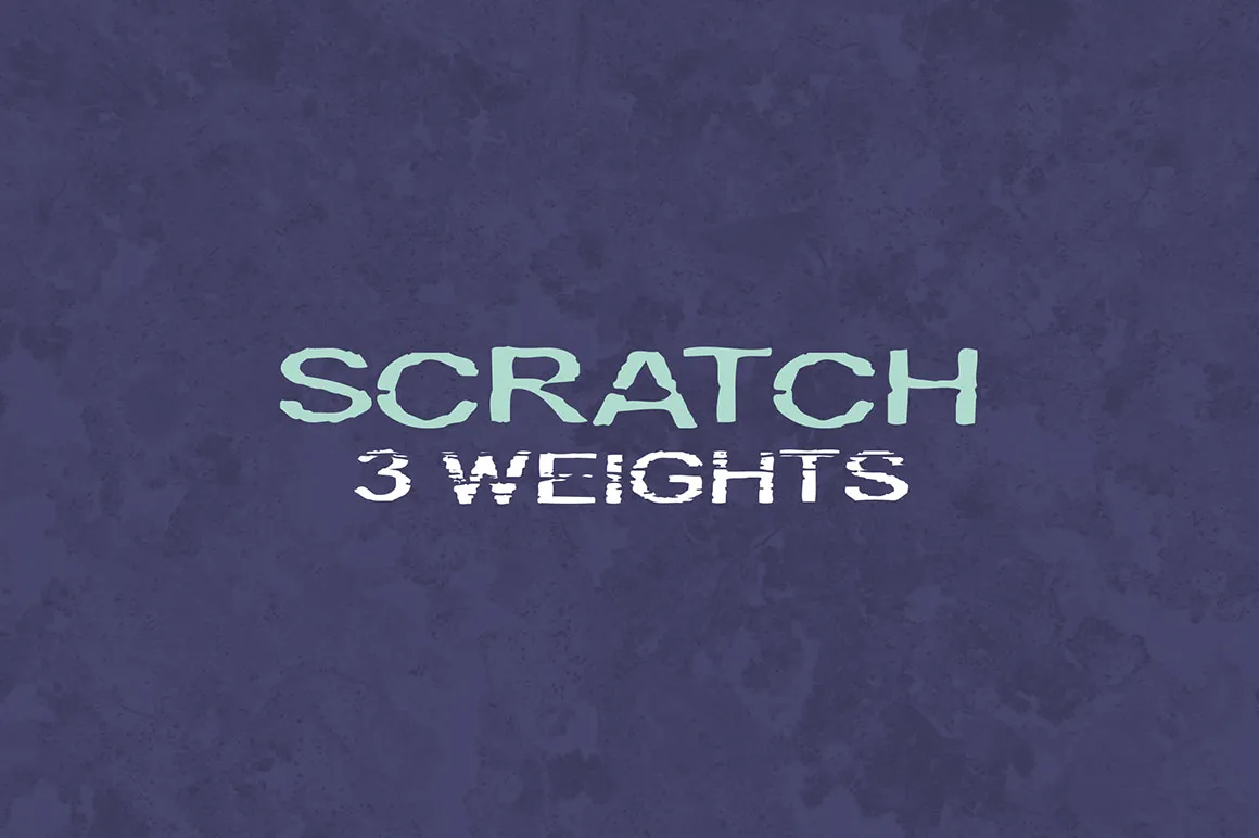 Scratch Font