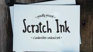 Scratch Ink Font › Fontesk
