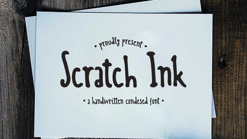 Scratch Ink Font › Fontesk