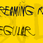 Screaming Red Font Family