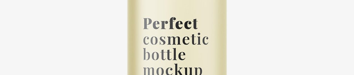 Screw cap bottle mockup / frosted Screw cap bottle mockup / frosted