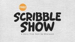 Scribble Show Font › Fontesk