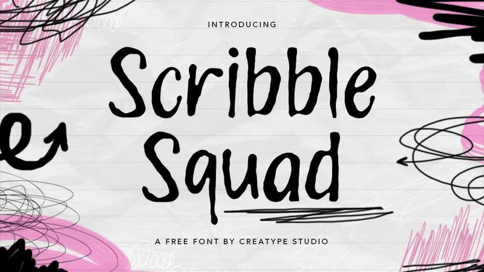 Scribble Squad Font › Fontesk