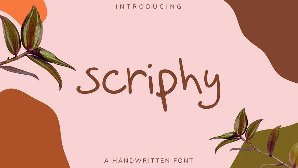 Scriphy Handwritten Font › Fontesk