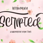 Scripted Font - Fonte Grátis Scripted Font