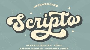 Scripto Font › Fontesk